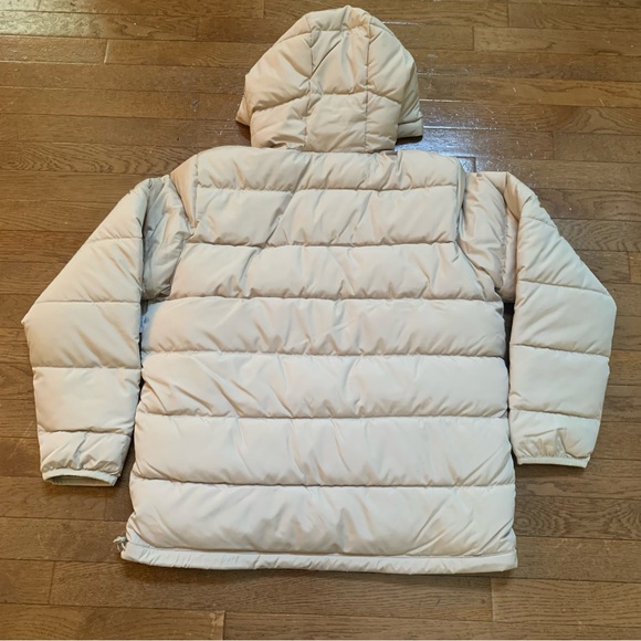 Old Navy Mens Hooded Quilted Puffer Jacket | S | Stone NEW!! - Picture 4 of 10